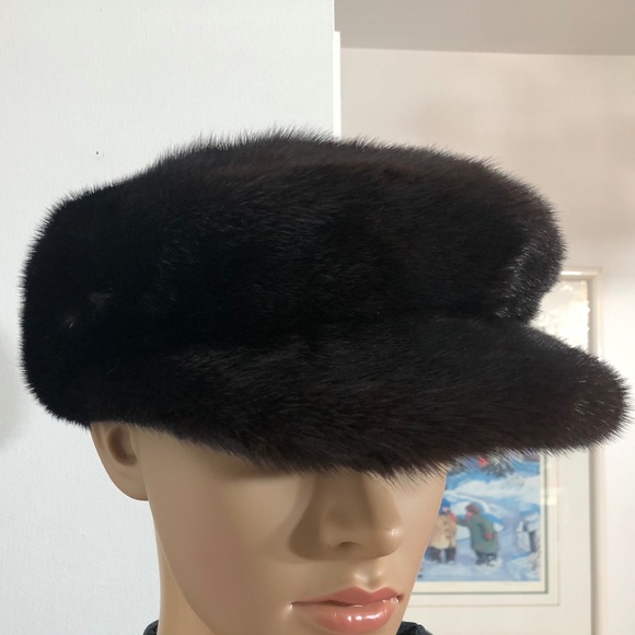 Mink cap for men - Picture 1 of 5